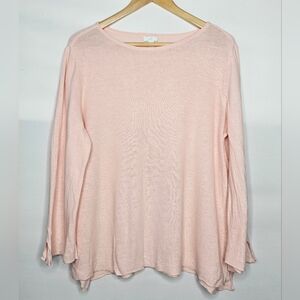 J. Jill Blush Pink Women's Crew Neck Sweater